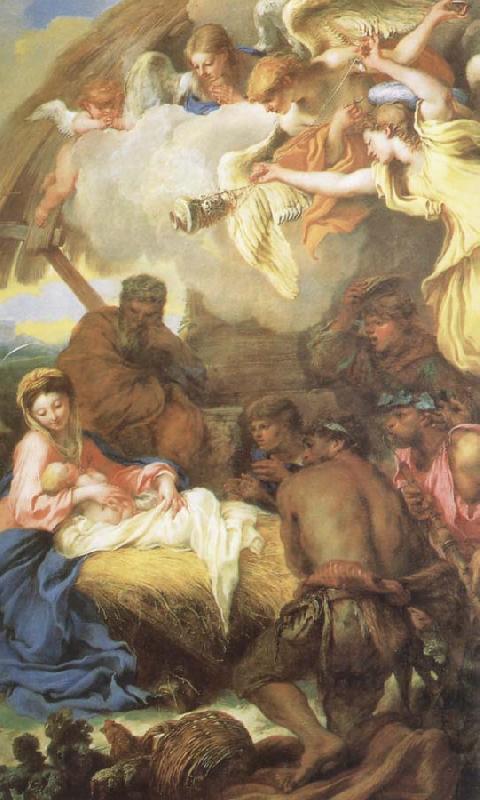 CASTIGLIONE, Giovanni Benedetto The adoracion of the pastore Sweden oil painting art